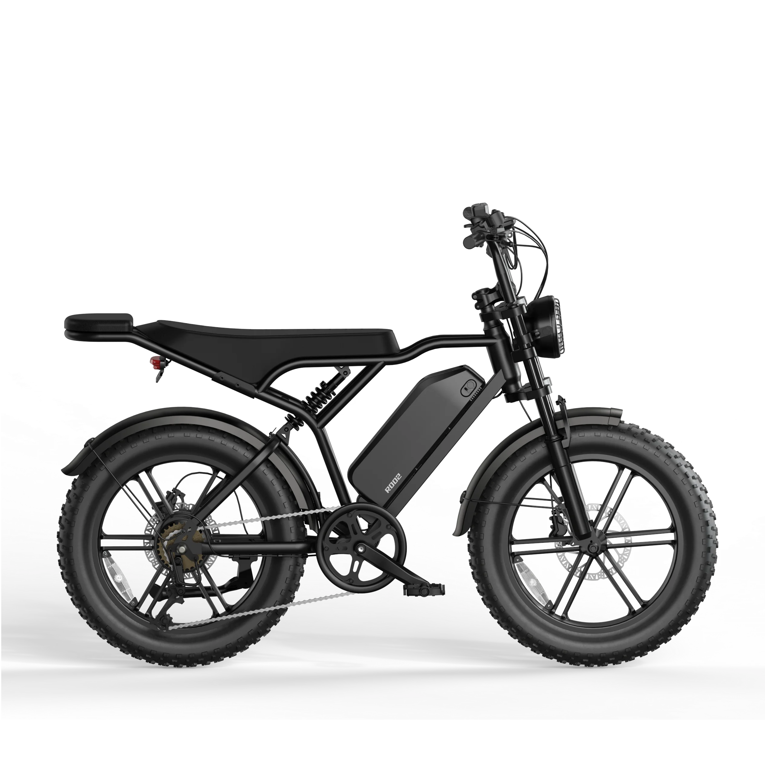 

V8 Fat Tire Ebike From Factory 750W Electric Bicycle Disc Brake Dirt Bikes V20 Retro Sport Electronic Bicycle