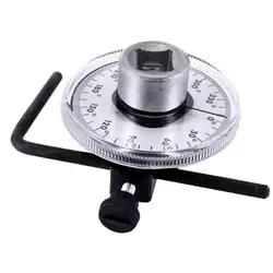 Torque Wrench Angle Gauge Tool 360° Adjustable Drive Torque meter Wrench Set Hand Tool Auto Service Equipment Garage Tools