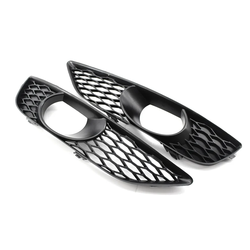Leading-1Pair Fog Lamp Cover Fog Light Grille Fog Lamp Hood For Q7 4L 2009-2014 S-Line N/S 4L0807675C 4L0807676C