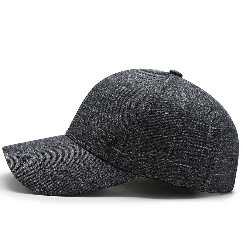 Casquette de Baseball à carreaux pour hommes et femmes, chapeau de Sport en plein air, Vintage, doux et ajustable, pour papa, pour tous les jours