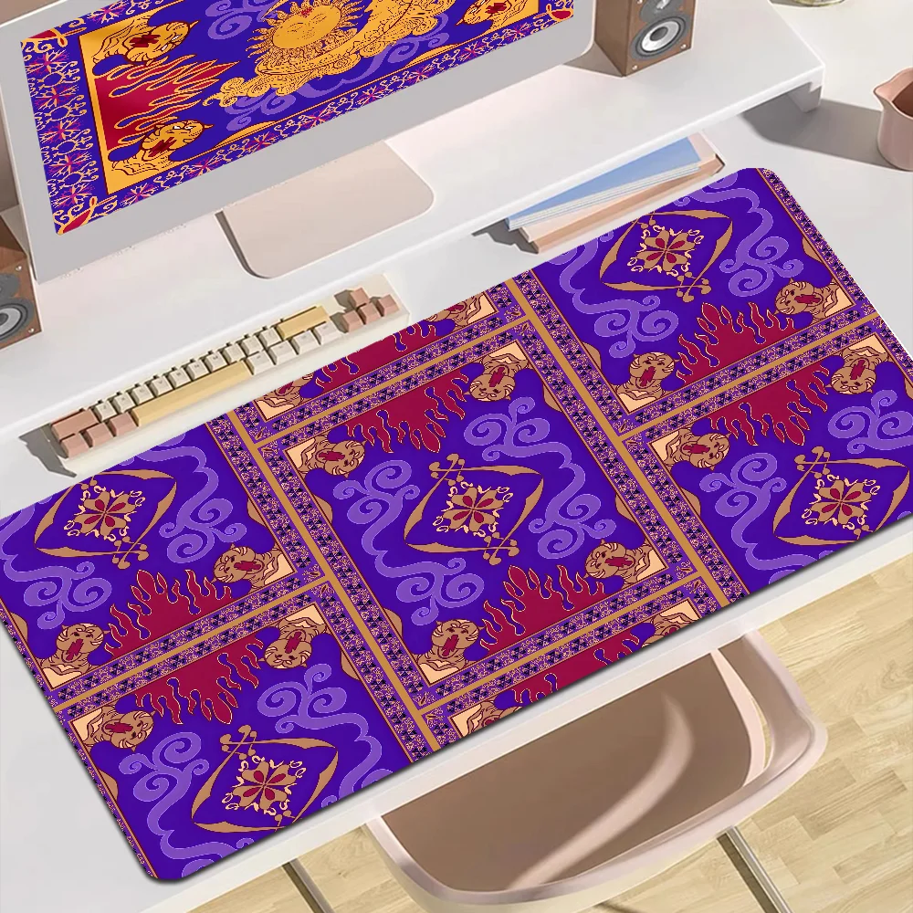 Aladdin Custom Skin Unique Desktop Pad Game Mousepad Size For Game Keyboard Pad For Gamer