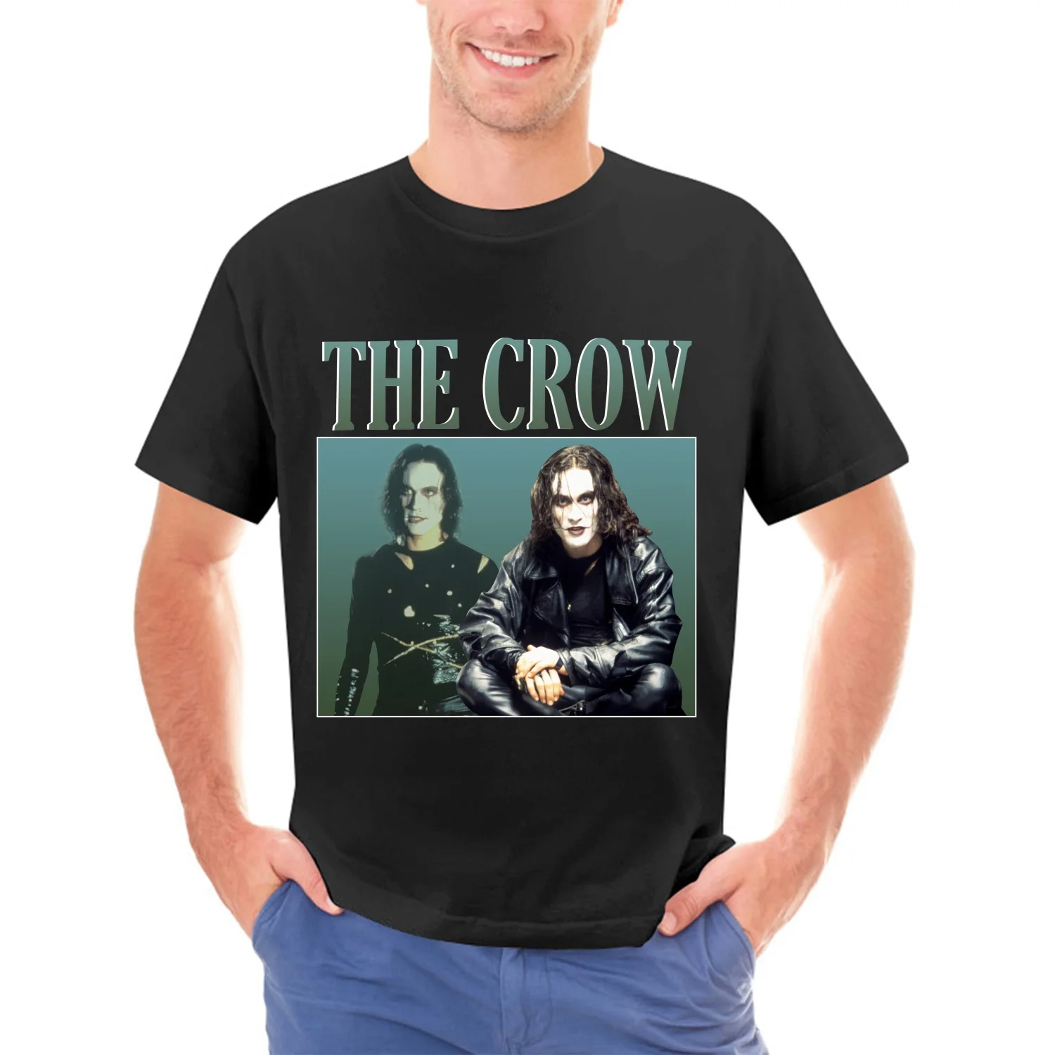 T Shirt Brandon Lee T Shirt Vintage Custom Print Unisex Homage T-Shirt Tee Style Men Woman