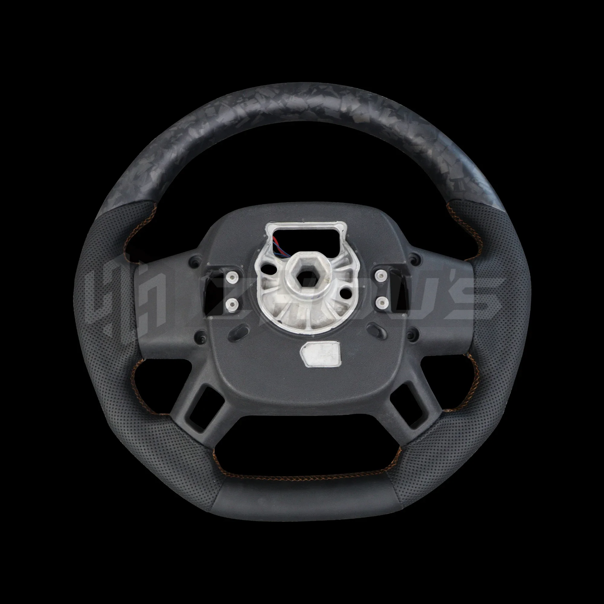 Hight Performance Customized Car Forged Carbon Sport Steering Wheel For Land Rover Defendercustom