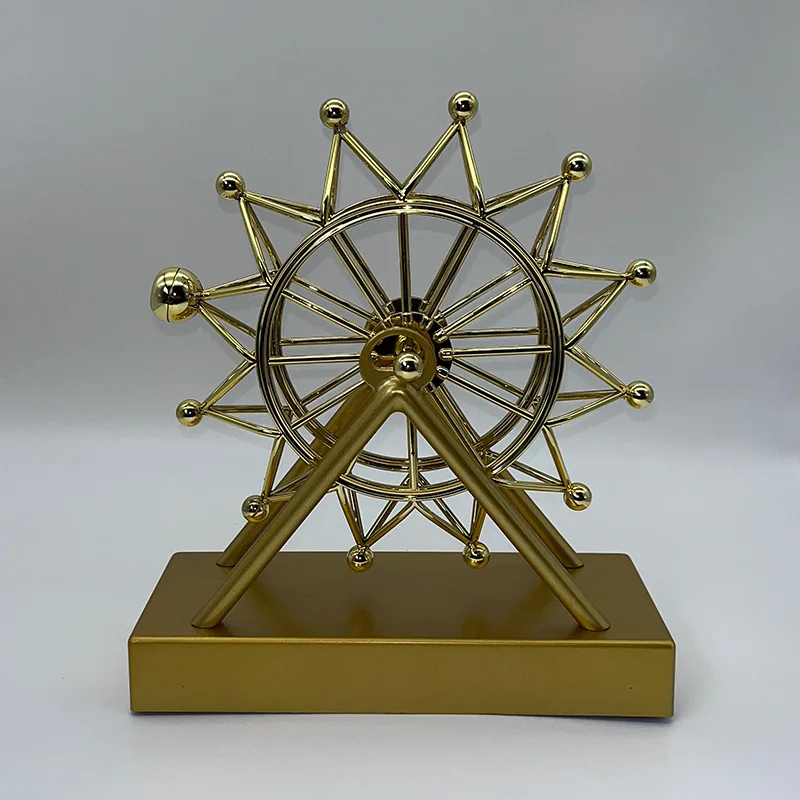 

Creative Rotating Ferris Wheel Magnetic Perpetual Motion Oscillator Desktop Small Ornaments Desktop Ornaments Home Decorations