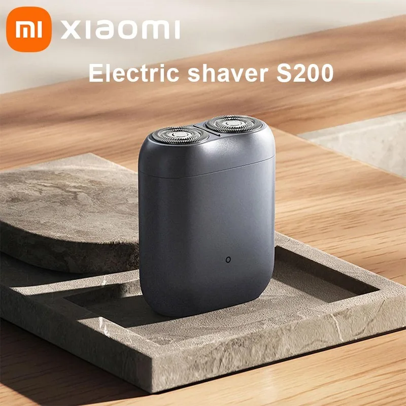 

Xiaomi Electric Shavers S200 Portable Shavers Dry Wet Razor Beard Trimmer Cutter Rechargeable Men Razors Machine IPX7 Washable