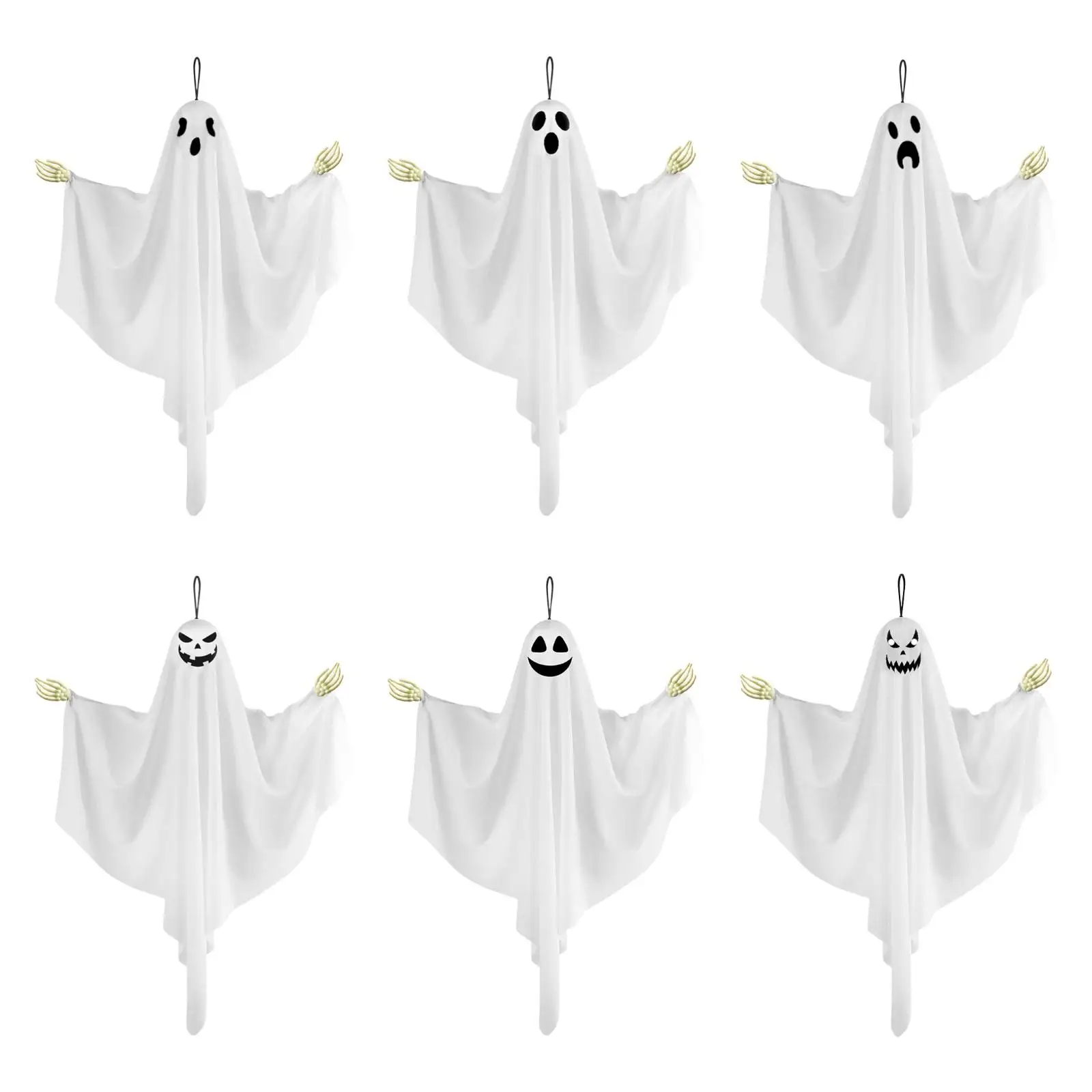 Halloween Hanging Ghost Decoration Halloween Decor Gift Creative Prop for Garden