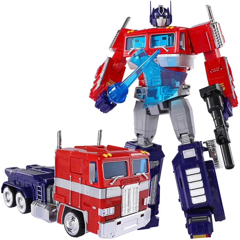 Transforming Action Figure 32cm Optimu Prim XP10 Commander Transformation Robot Toy Alloy Car Children's Toy Gift