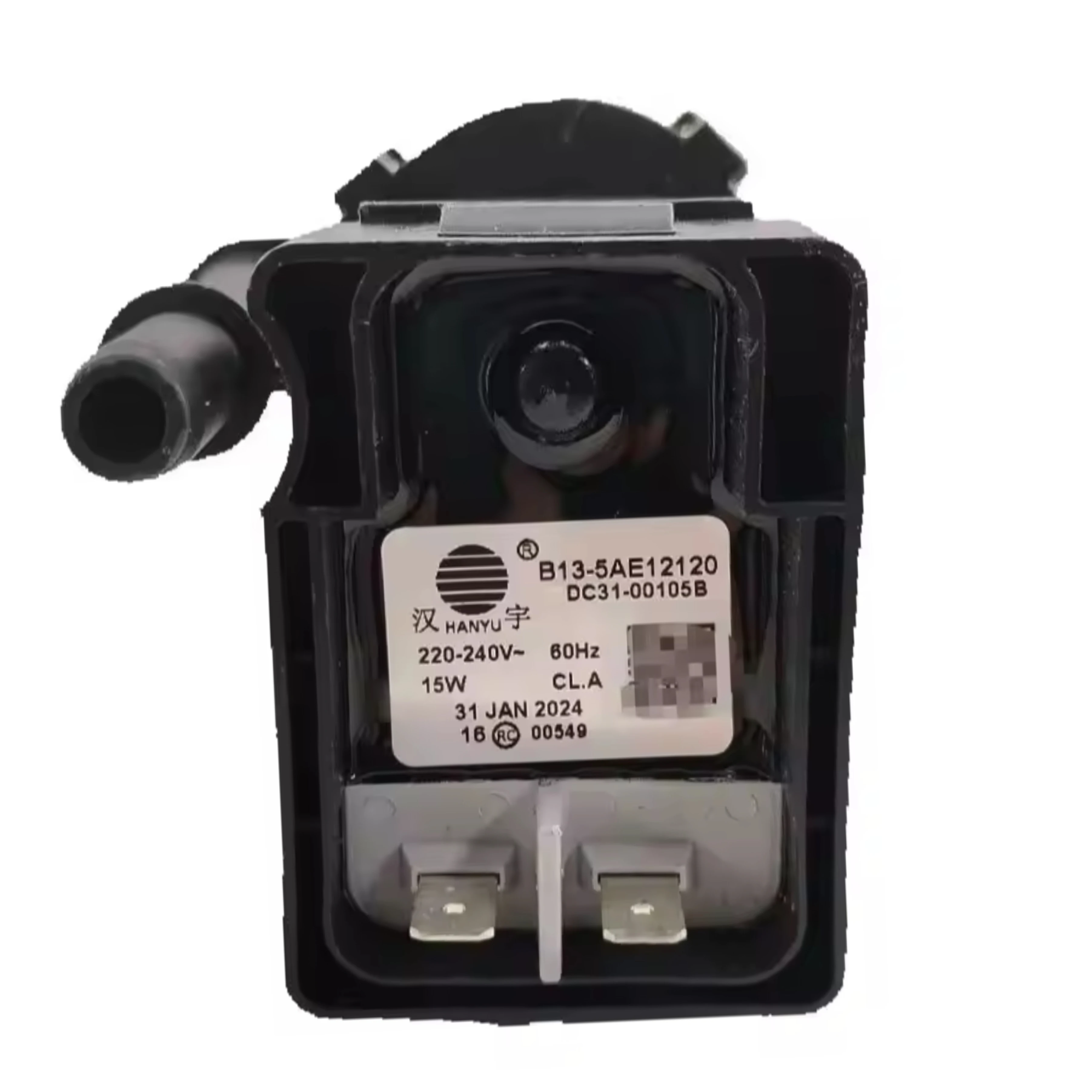 Motor de Bomba de Drenaje DC31-00105B B13-5AE12120, 15W, 60Hz, 220-240V, Compatible con Bomba de Drenaje para Secadora de Ropa DC31-00105B