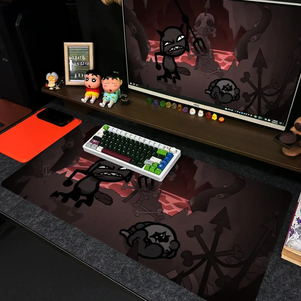 Game M-Mewgenics Mouse Pad Xxl Computer Large Size Non-slip Gamer Keyboard 90x40cm Art Design HD Deskmat