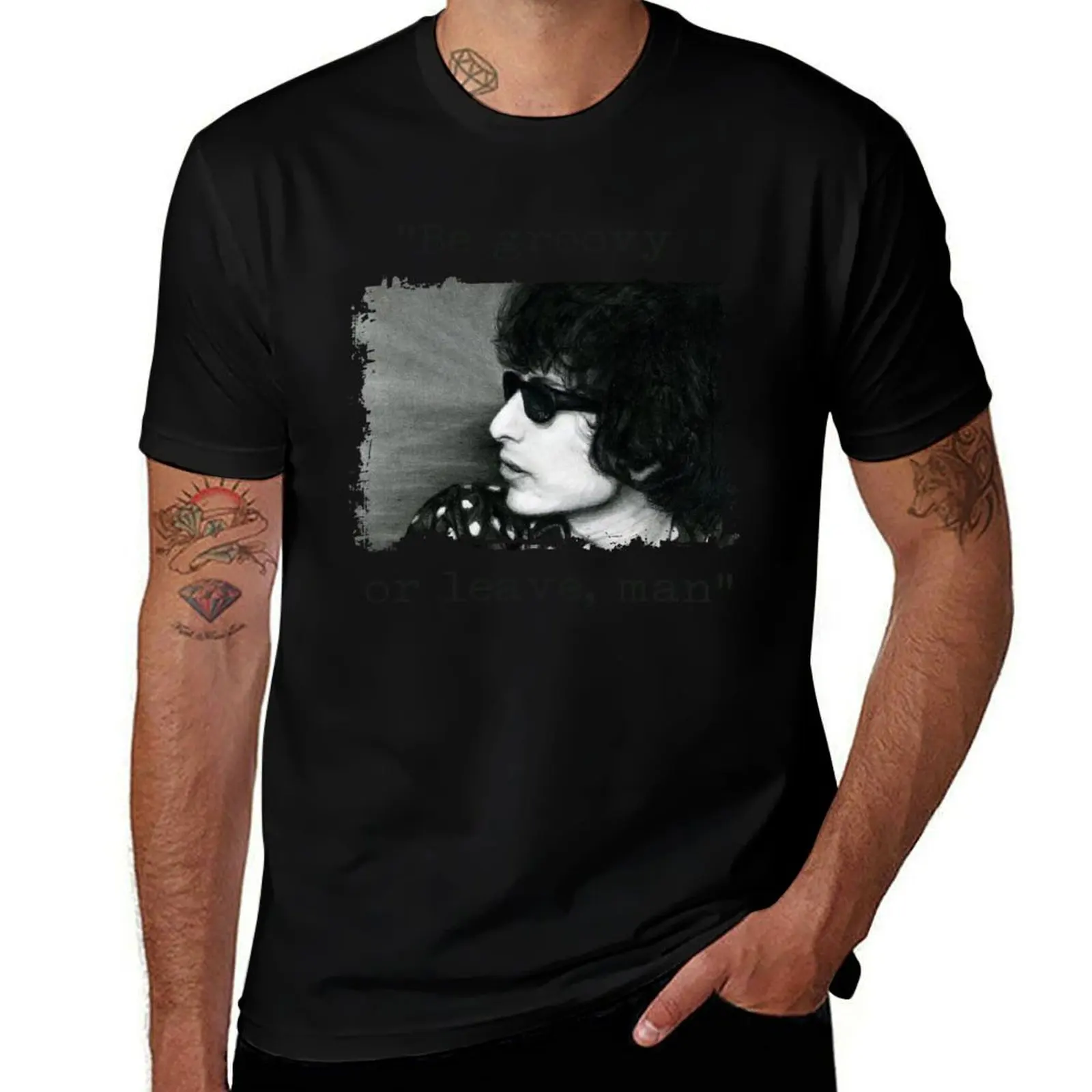 

Be Groovy or leave, man T-Shirt men t shirt cotton 100% t shirts cotton 100% funny t shirts cotton T-Shirt