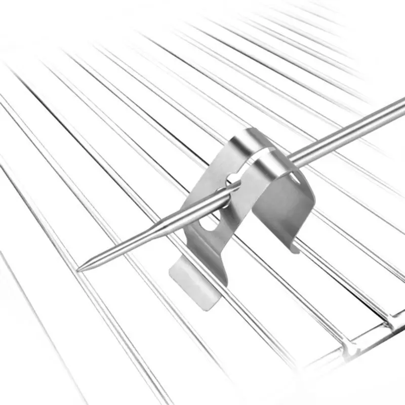 Picture 6: T78C! 50PCS Grilling Stainless Steel Thermometer Temperature Probe Universal Fixed Bracket A Single Hole