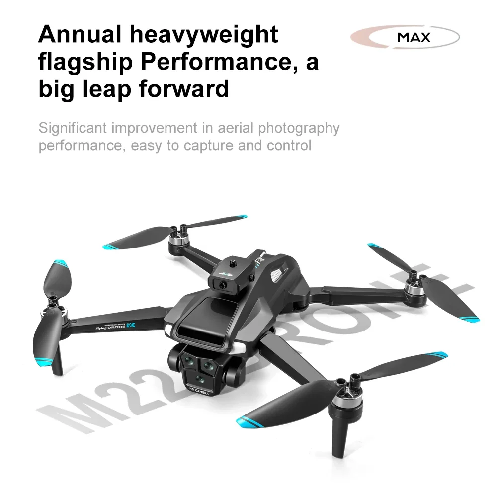 

New M22 Mini Drone Profesional 8K HD Camera Fly 25Min Obstacle Avoidance Brushless Foldable Quadcopter Optical