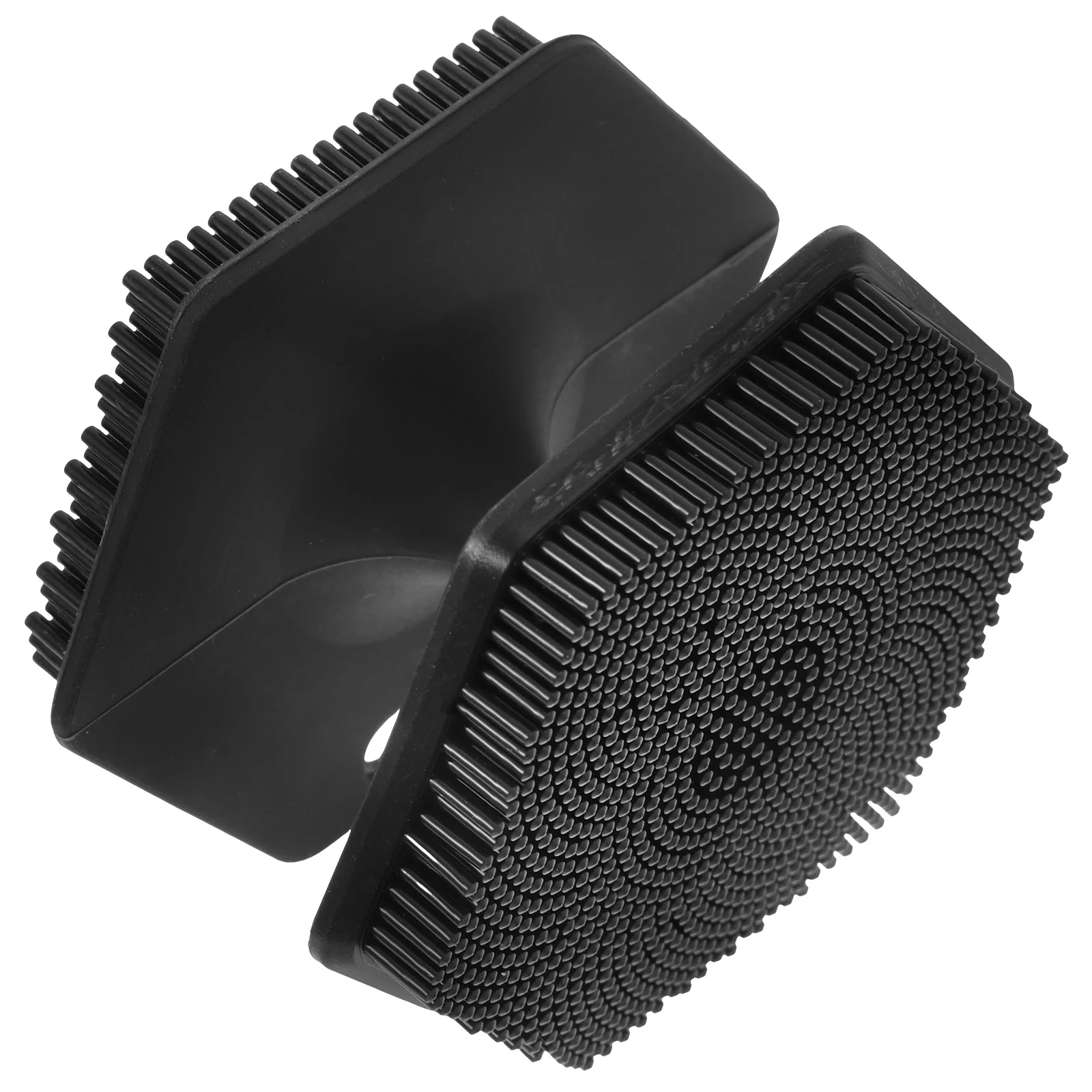 Brosse à récurer le visage en silicone, nettoyage du visage, double face, nettoyeur de points noirs, expectorateur