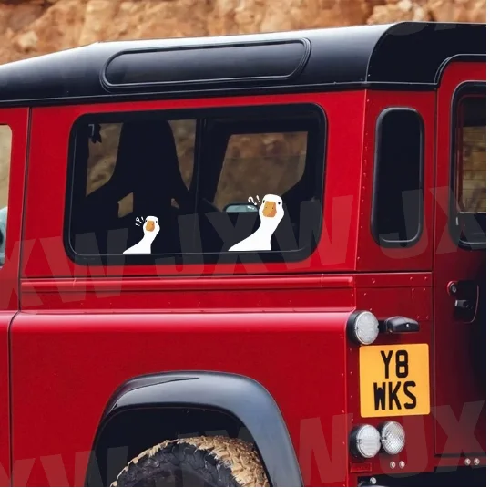 

Weatherproof Vinyl Duck Decal Add Charm to Your Car Truck with Our Easy-to-Apply Adorable Body Window Car Sticker Decoration 1Pc