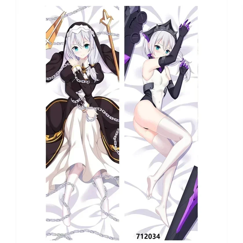 Honkai Impact-Juste de coussin personnalisée, jeu d'anime Hobby Express, Dakimakura, Otaku Waifu japonais, cosplay hDpotaku