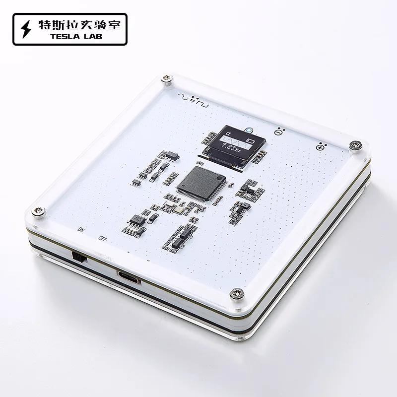 Adjustable Schumann Wave Generator Electromagnetic Version Multi-Frequency Waveform Display