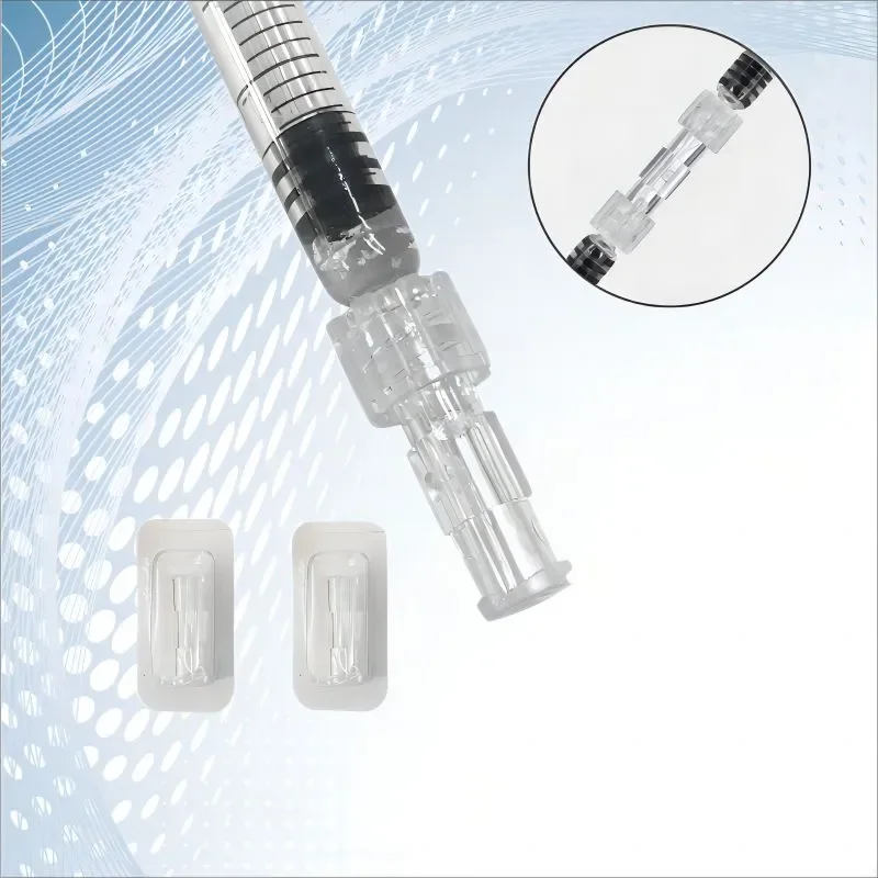 Luer Syringe Connector 10-50pcs Double Joints Coupler Individual Packaging Sterile Female to Female Luer Lock Adapter