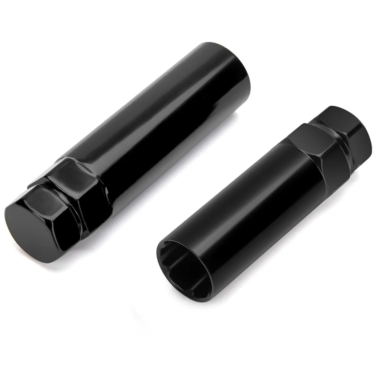 Petite clé à écrou de roue de jante de carburant à 6 cannelures et 7 douilles cannelures pour écrous de cosse de rechange 14x1.5, 14x2.0, 12x1.5, 12x1.25 XY