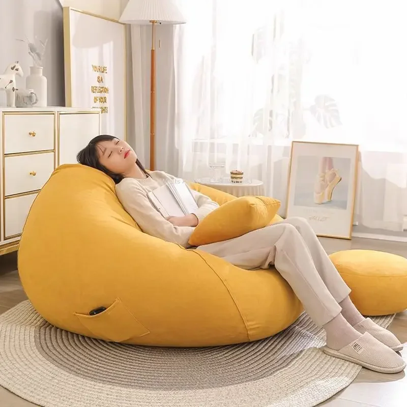 

Lazy Sofa, Bean Bag, Tatami, Household, Bedroom, Living Room, Reclining, Small Simple, Chair Apartment, Sitting Pier