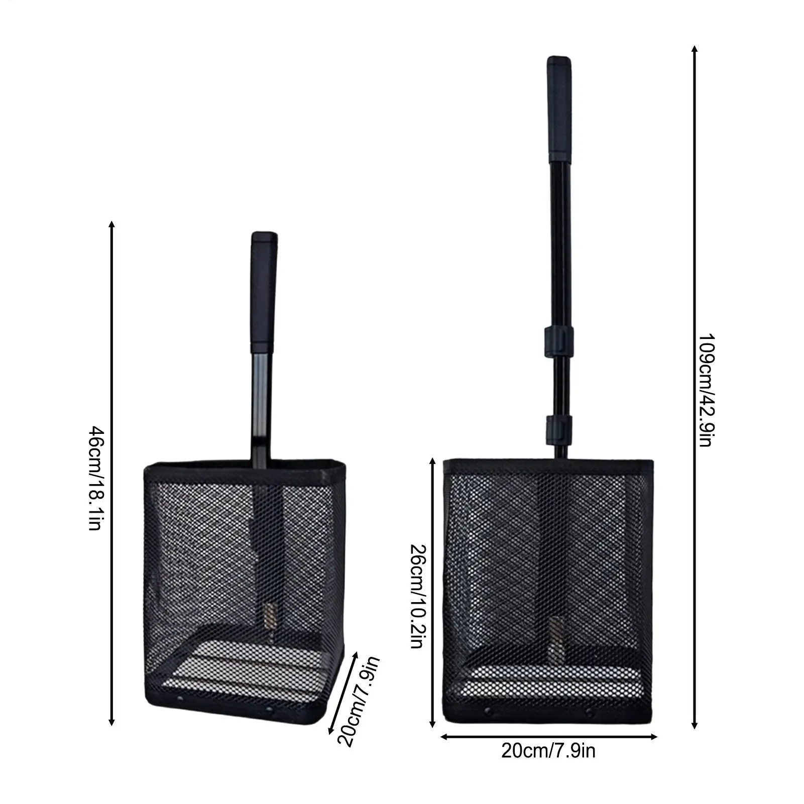 Pickle Ball Picker Upper Telescopic Handle Sport Gear Tennis Ball Retriever Basket for Men Women Boys Girls Youth Teens Athletes