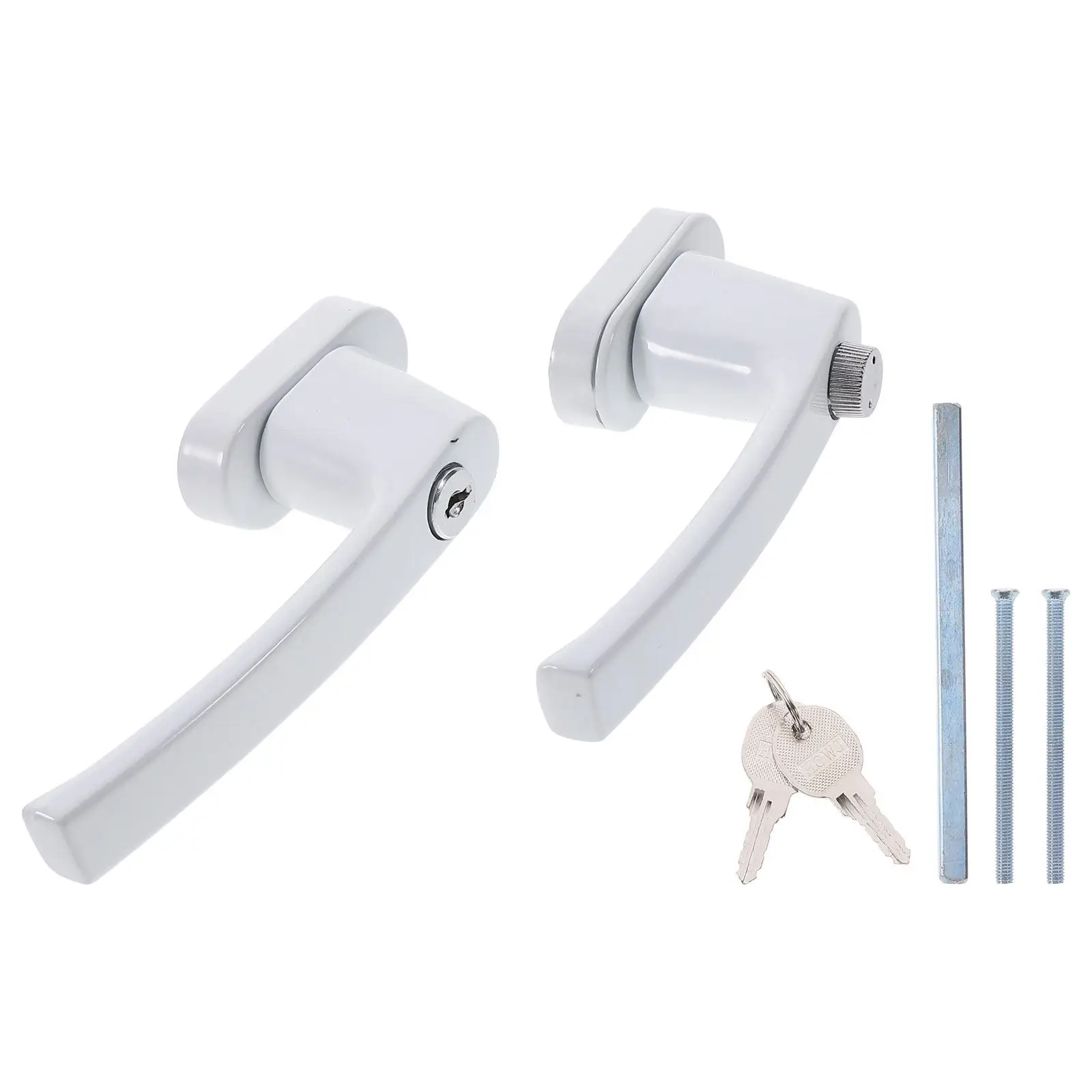 

Thickened Door Lock Lever Handle Solid Security Crank For Indoor Outdoor Use Window Door Lever Lock