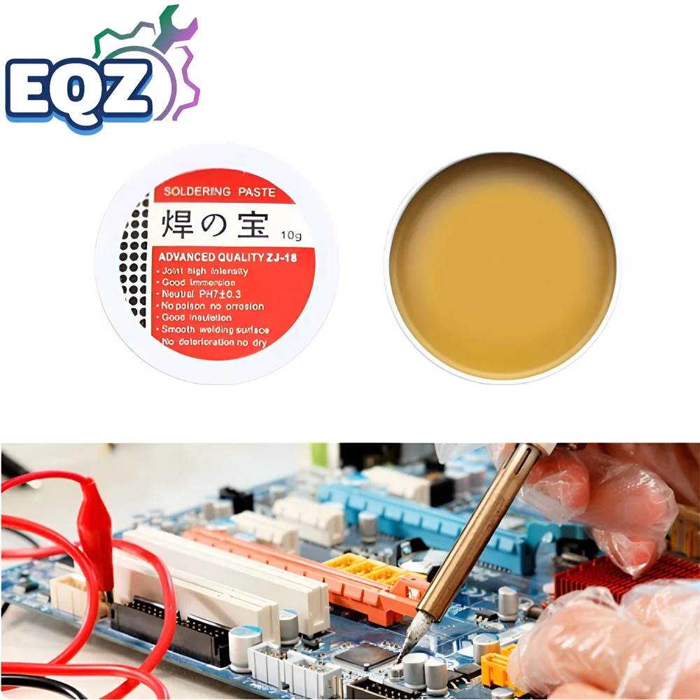 Soldering Paste Mild Rosin Environmental Soldering Paste Flux PCB IC Parts Welding Soldering Gel Tool for Metalworking