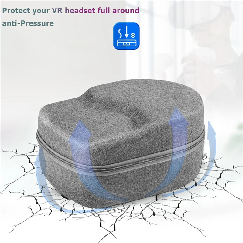 BAAE Storage Bag for Oculus Quest Pro VR Headset Travel Portable Convenient Carrying Case Controllers Accessories