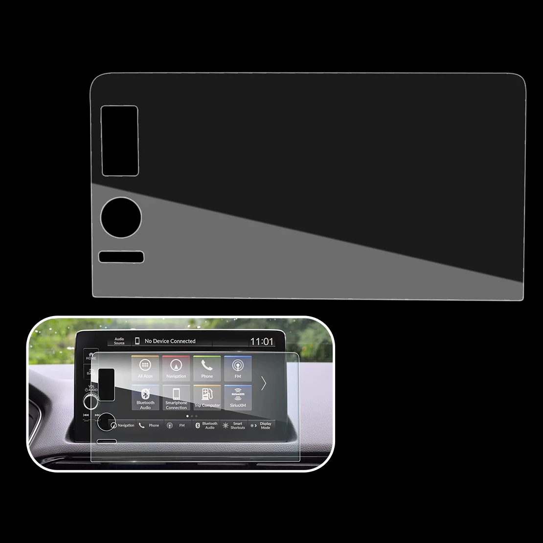 

9-дюймовая прозрачная защитная пленка из закаленного стекла для сенсорного экрана автомобиля, подходит для Honda Civic 2024 2023 2022