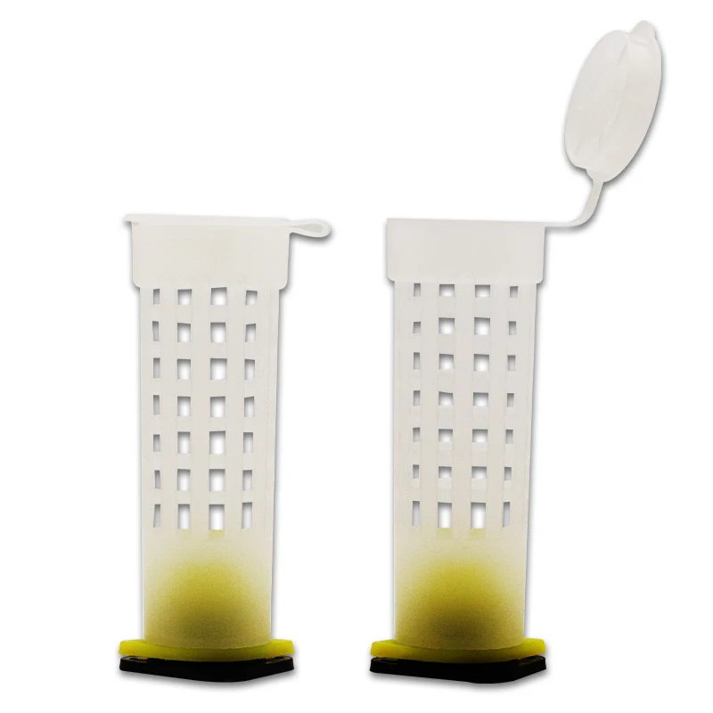 20 stücke Bienenzucht Werkzeug Set Bienenkönigin Käfig Käfige König Königin Catcher Box Bee Zelle Tassen Komplette Kit Bee Isolation schutz Werkzeuge – Detail 5