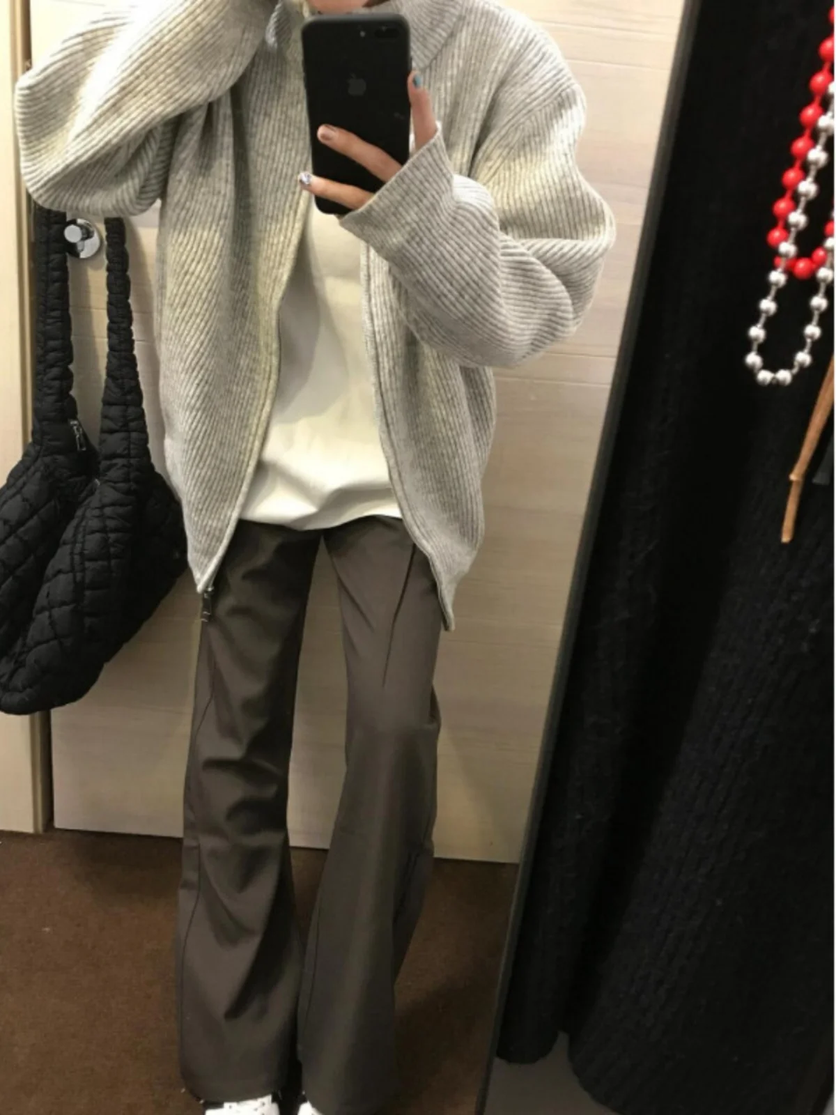 Cleanfit ey Knitted Open Cardigan Spring Autumn Sle Men's Loose Collar Sweater Classy Korean Lazy Sle Youthful Energy