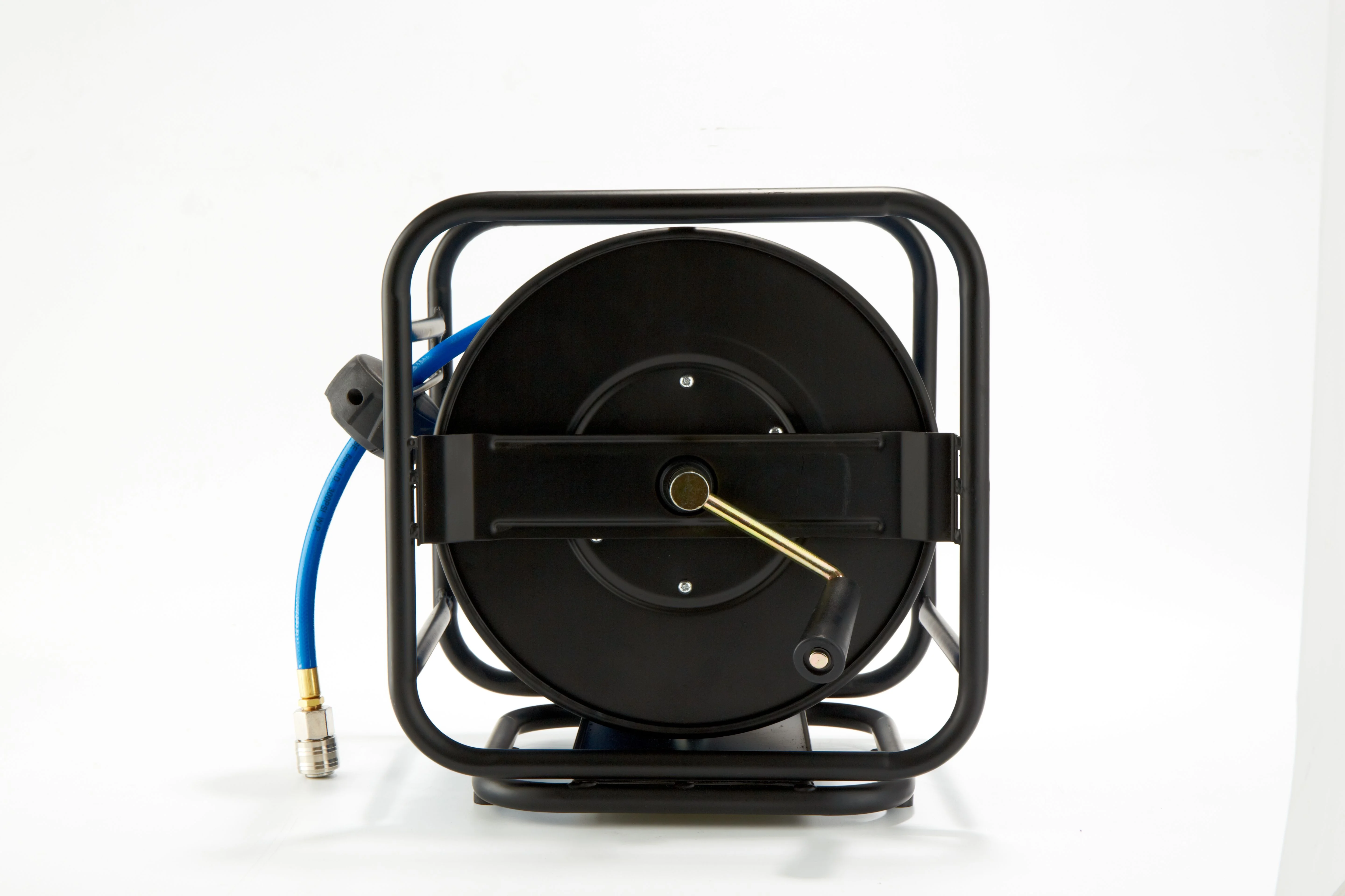 Retractable Air Hose Reel  Metal  Reel  100 Feet Long 2-years Warranty Portable Hand Crank air  Hose Reel