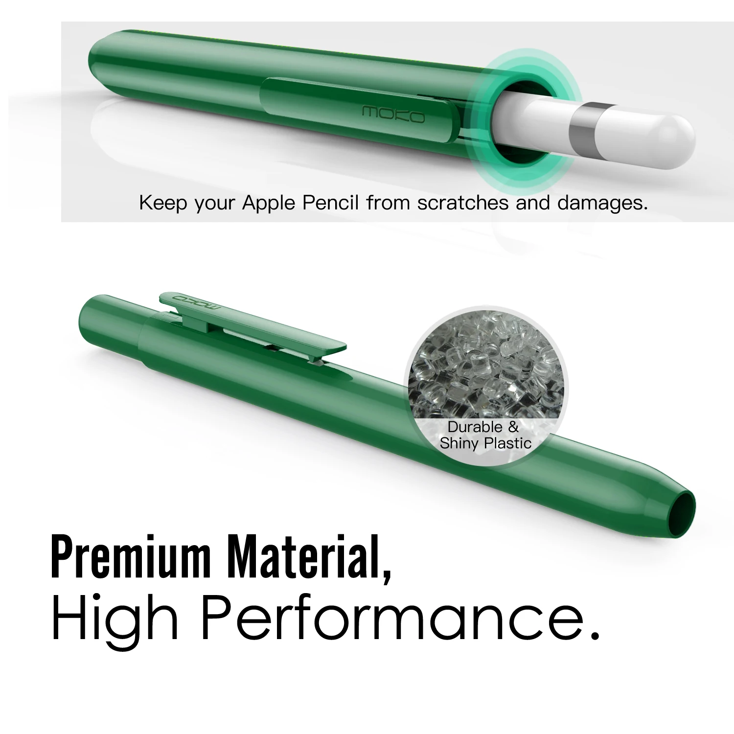 حافظة حامل لجهاز Apple Pencil الجيل الأول قابلة للسحب Apple Pencil 1st حافظة واقية لجهاز iPad Pencil مع مشبك