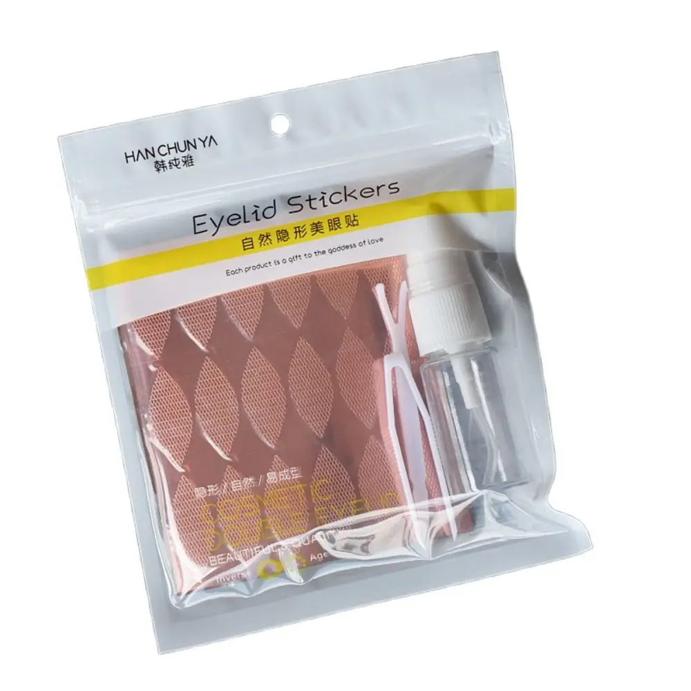 

Lace Paste Makeup Tools Eye Lift Strips Invisible Eye Stickers Self-adhesive Fiber Lace Mesh Eyelid Sticker Double Eyelid Tape