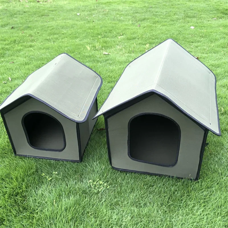 

Foldable Waterproof Cat Kennel Dog Bed Dog Kennel Outdoor Closed Warm Dog Kennel Detachable Cat Hole Sofa Pet Supplies