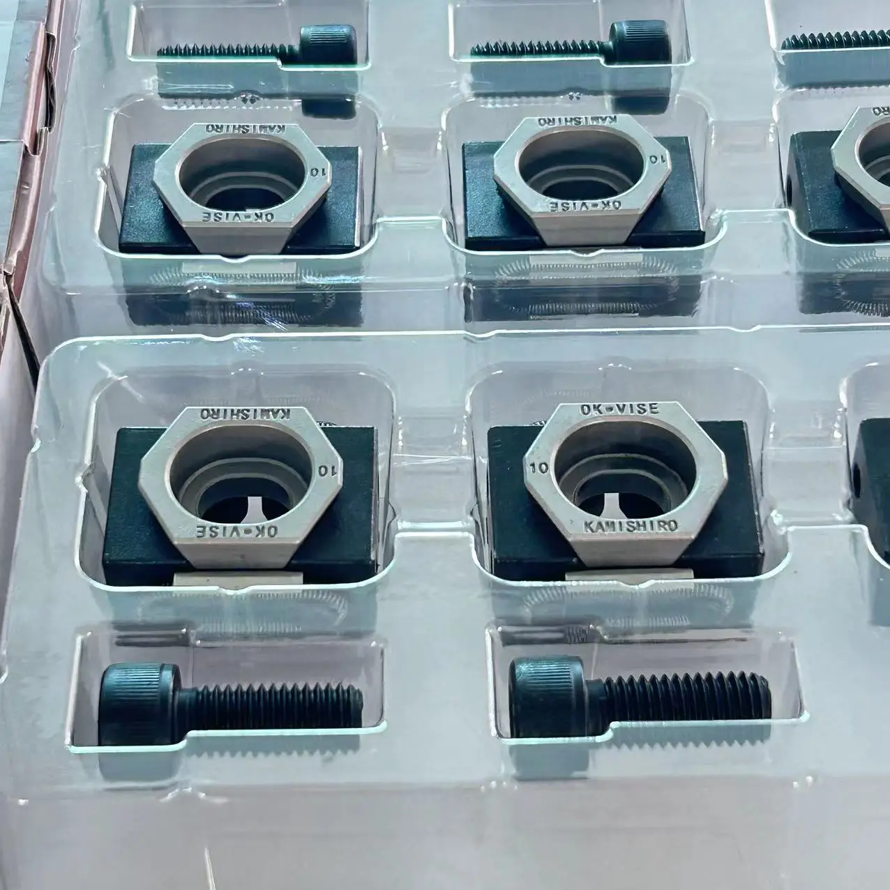 

Cnc Clamps Milling Machine 3th Axis Precision Vise Cnc Machine Fixtures Ok Vise M10 Machining Tools Low Profile Vice