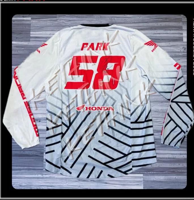 

Quick Dry Honda Motorcycle Jersey, Long Sleeve Breathable Riding Shirt Y2K Dirt Bike and Mountain Racing, Comfortable Daily Gear