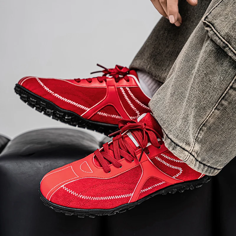 

Men's Shoes Lightweight Breathable Lace Up Male Sneakers Comfortable Vulcanized Shoes Casual Walking Shoe for Men Sports Shoes
