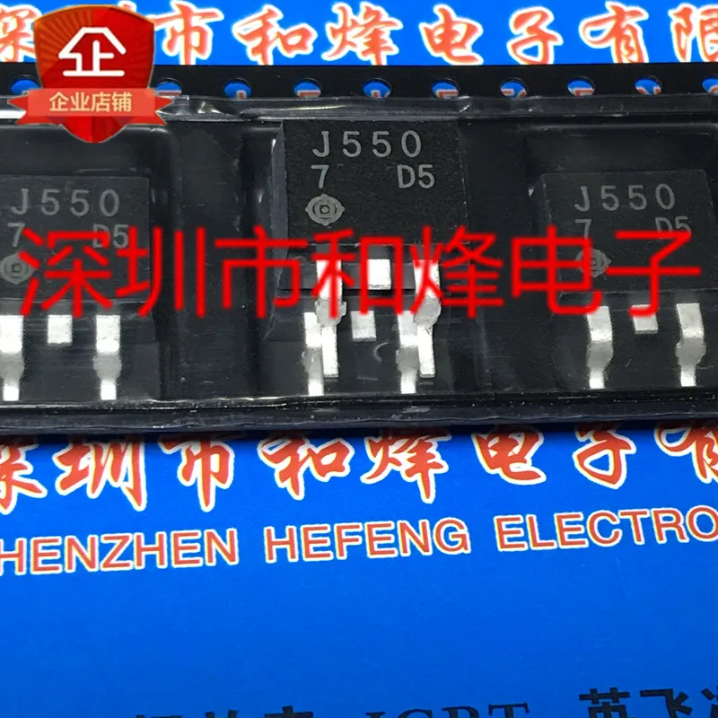 

30pcs original new 2SJ550 J550 TO-263 -60V -15A