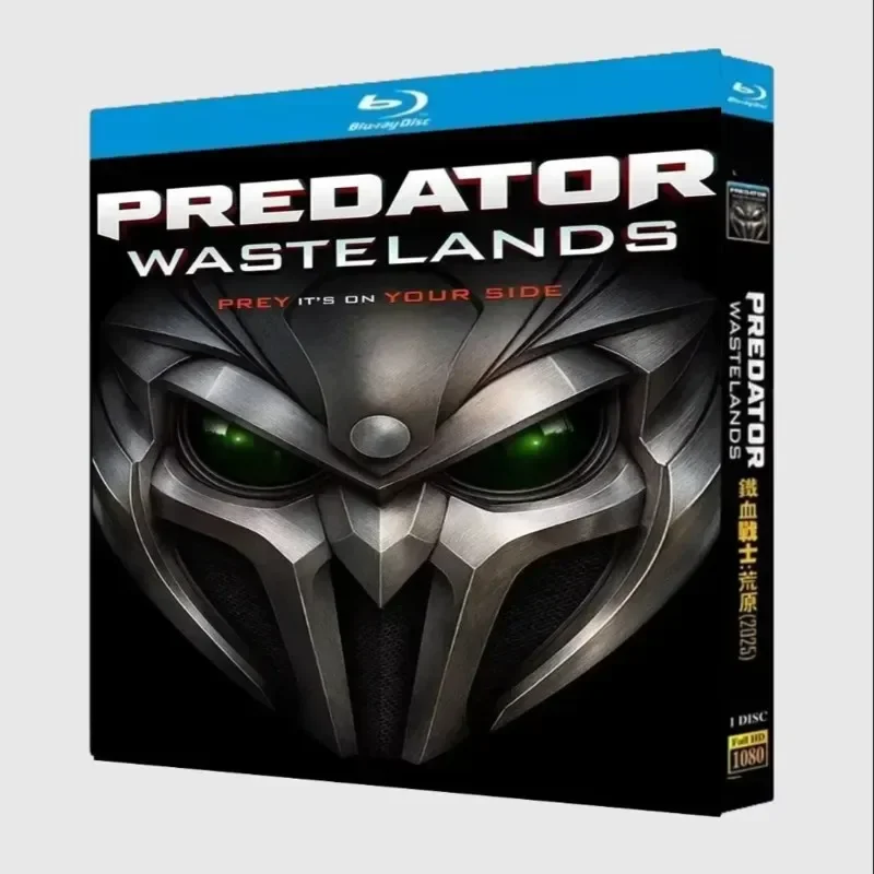 Predator: Wastelands (2025) BD All Region Box Set Neues E-Book DVD
