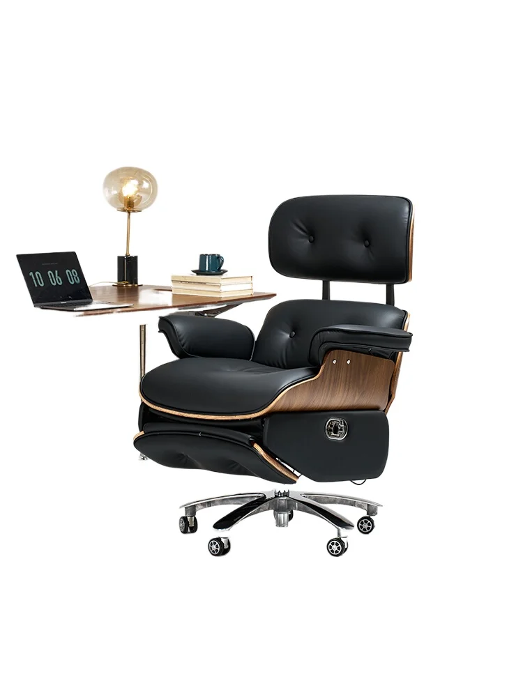 

Electric leather office chair recliner for home use