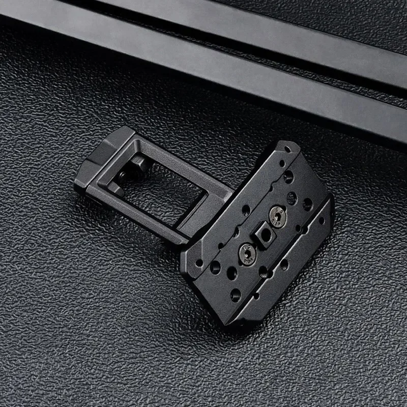 Montaje lateral de mira de punto rojo RM de metal 45 °   Accesorios de base de montaje de óptica compensada T01 T02 soporte holográfico de punto