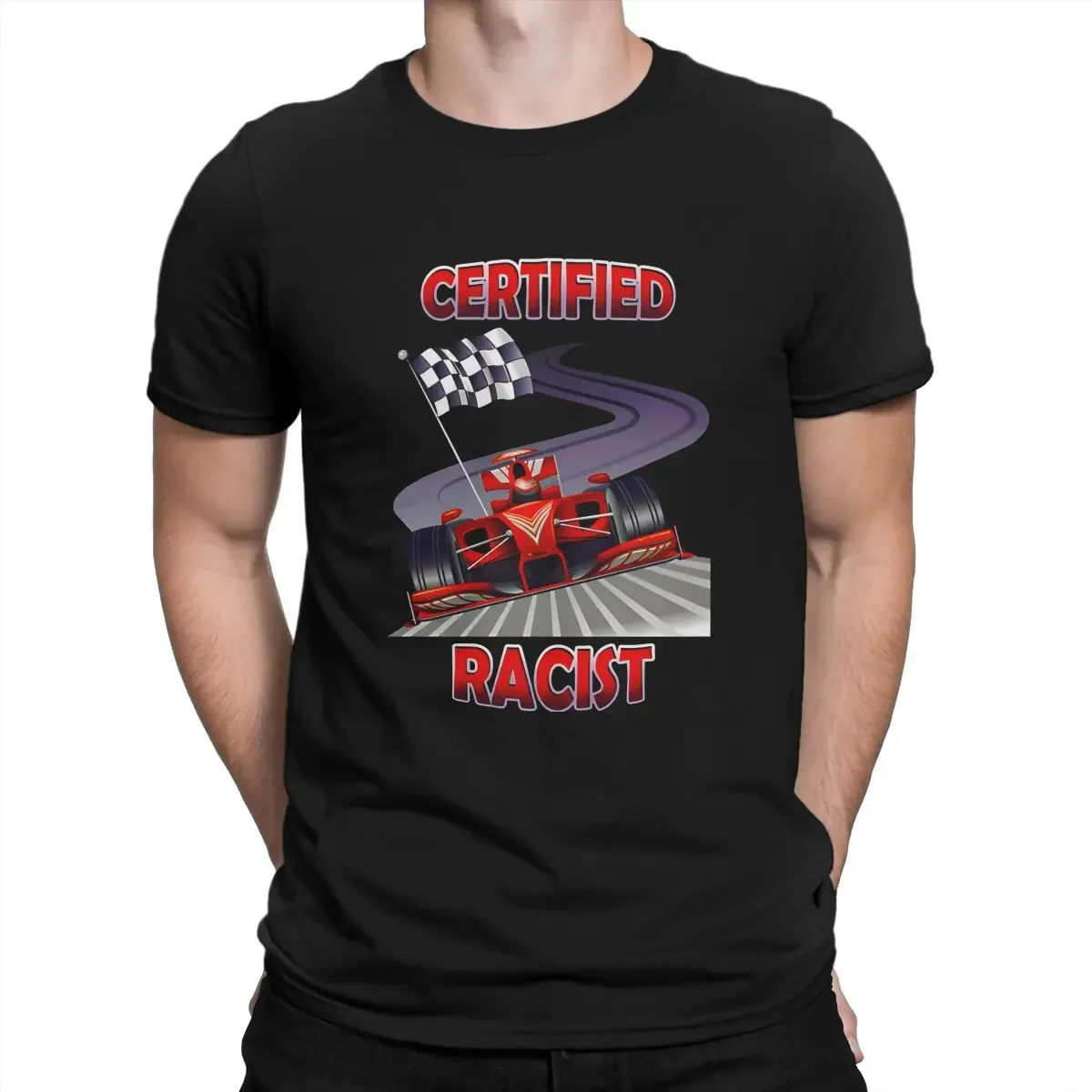 Certifieds R-Racist Man TShirt Cool Fashion T Shirt Graphic Sweatshirts New Trend