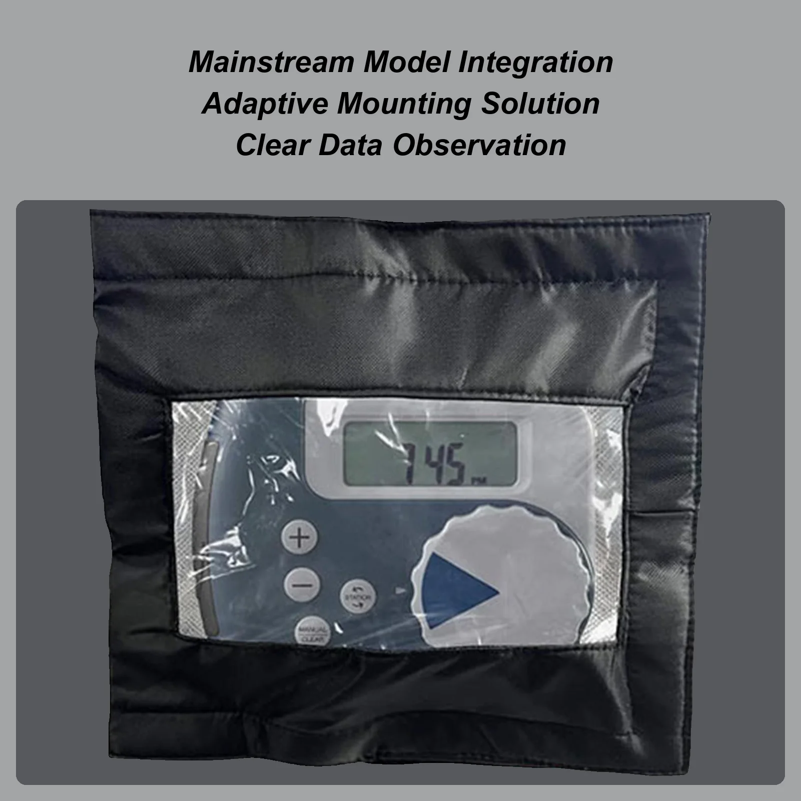 خرطوم سقي الموقت حامي خرطوم الحديقة الموقت درع مع نافذة أمامية واضحة حماية من الأشعة فوق البنفسجية قماش أكسفورد الري في الهواء الطلق #1