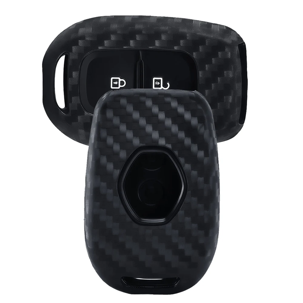 2/3Button Fob Shell Holder silicone Car Key Cover Case for Renault Kwid Traffic Symbol Dacia Sandero Logan Duster 2016 2017 2018