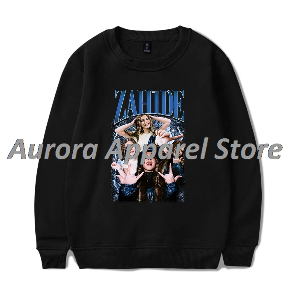 

Винтажные толстовки с круглым вырезом Zahide, рэпер, 1200, тур, товарный топ, косплей, женская и мужская модная футболка с длинными рукавами, уличная одежда