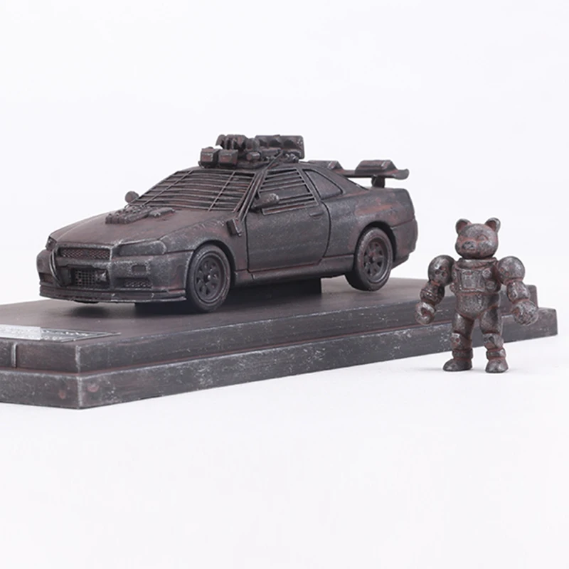 Street Warrior 1:64 Skyline GTR BNR34 Alloy Model Car