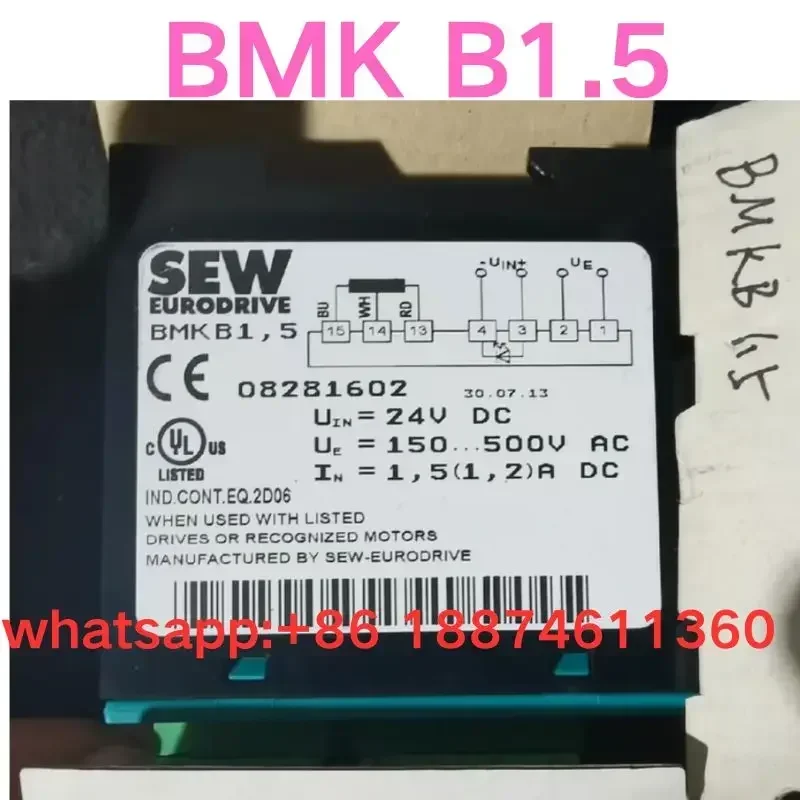 Brand-new Rectifier module BMK B1.5 82816