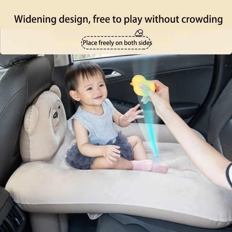 Portable Toddler Travel Car Mounted Bed Lnflatable Travel Car Bed Portable Toddler Travel Plane Bed Sleeping Pad For Car