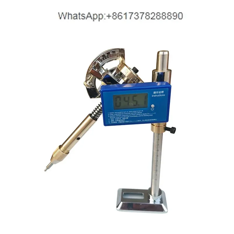 High-Precision Angle Digital Display Gemstone Grinding Machine Manipulator Gem Faceting Machine Handle 32/64/72/80/96 Index Gear