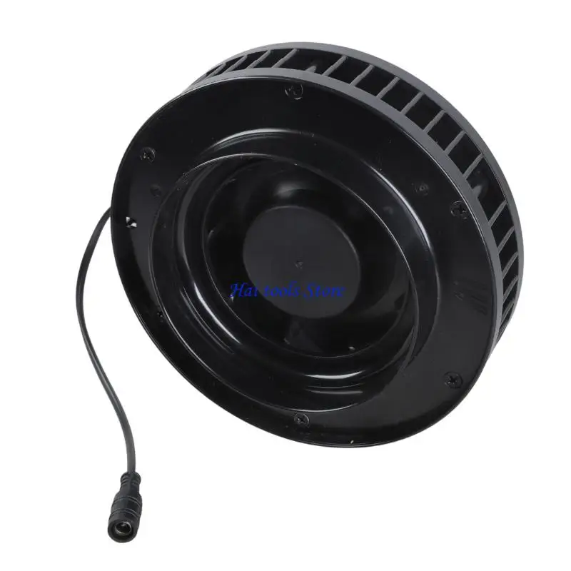 

X37E Professional 12V Fan Inline Duct Fan Air Delivery Exhaust Fan With Detachable Tubes Universal Mounting Brackets